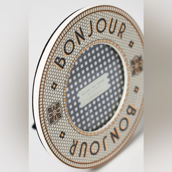 Anthropologie THE BISTRO TILE STONEWARE FRAME
BLACK & WHITE 4 x 4 - Picture 2 of 2